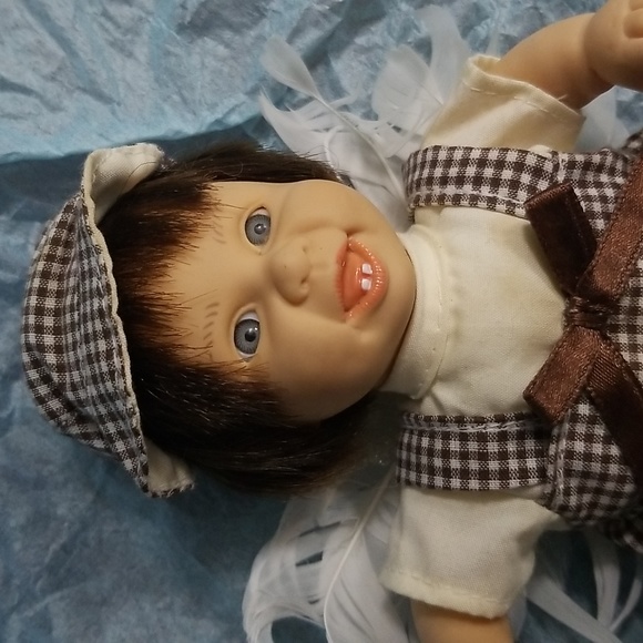 Small angel boy doll 90's vintage bean bag EUC - Picture 6 of 12